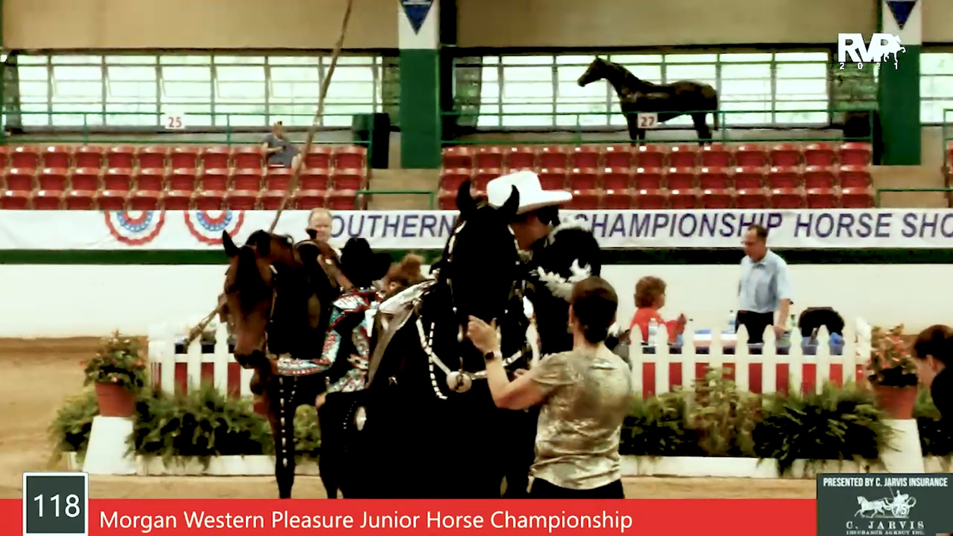 SS21 - Class 118 - Morgan Western Pleasure Junior Horse Championship