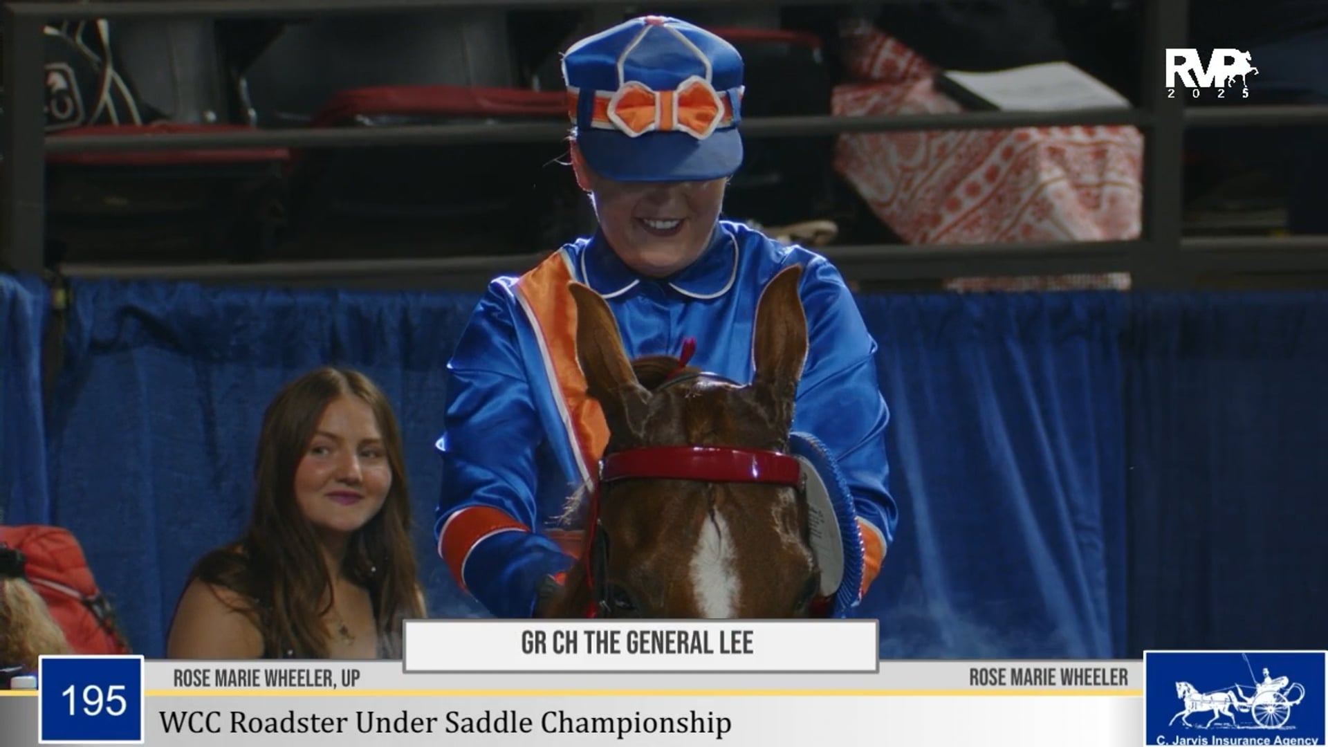 WCHS25 - Class 195 - GR CH The General Lee and Rose Marie Wheeler, Up