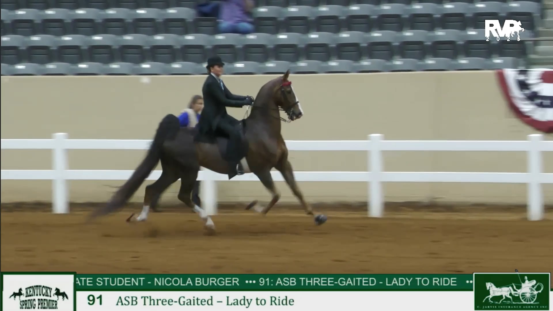 KYSP25 - Class 91 - ASB Three Gaited Ladies