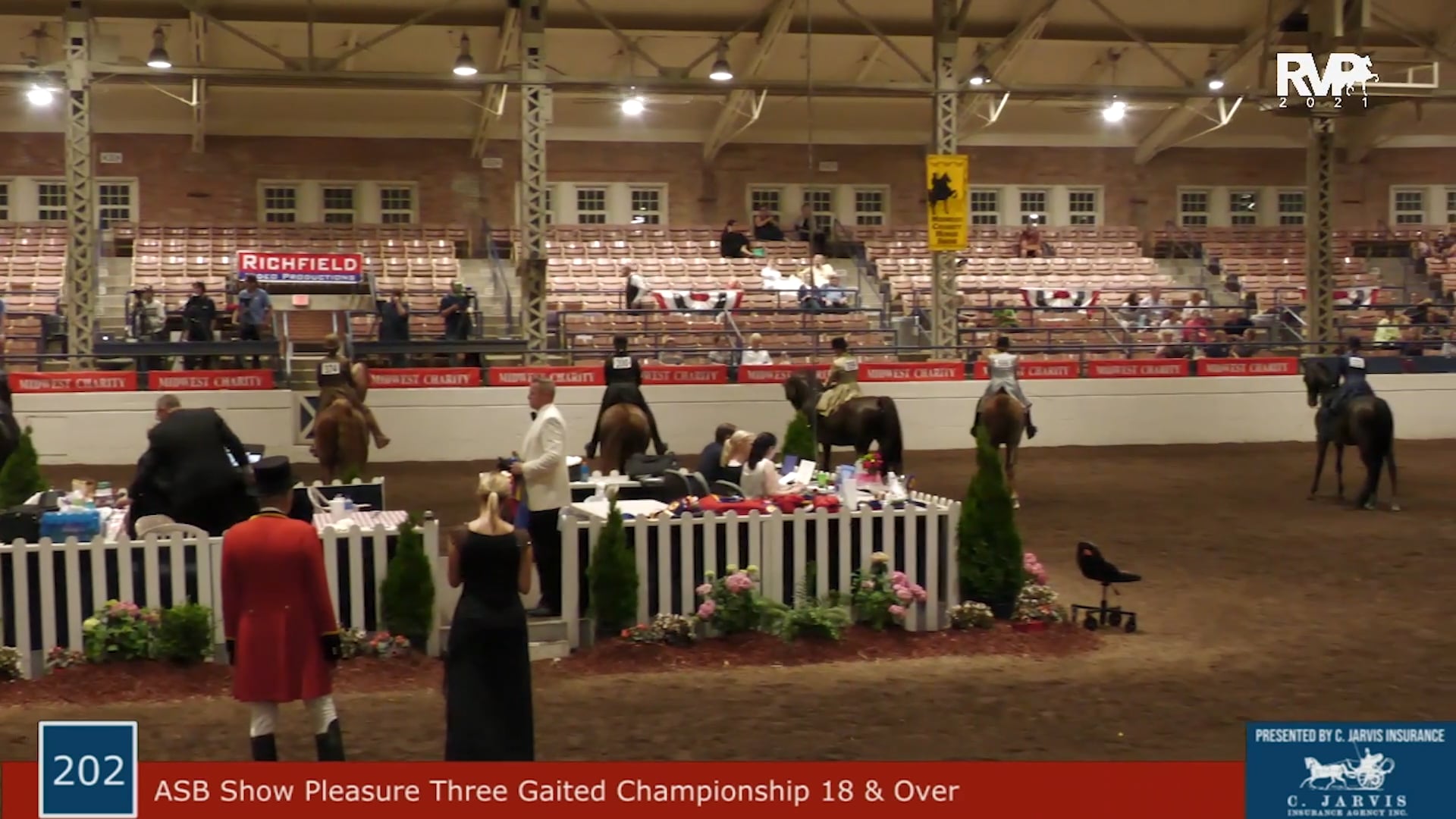MW21 - Class 202.1 - ASB Show Pleasure Three Gaited 18 and Over Championship