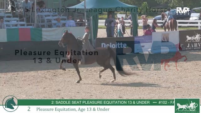 LJL25 - Class 2 - Pleasure Equtiation...