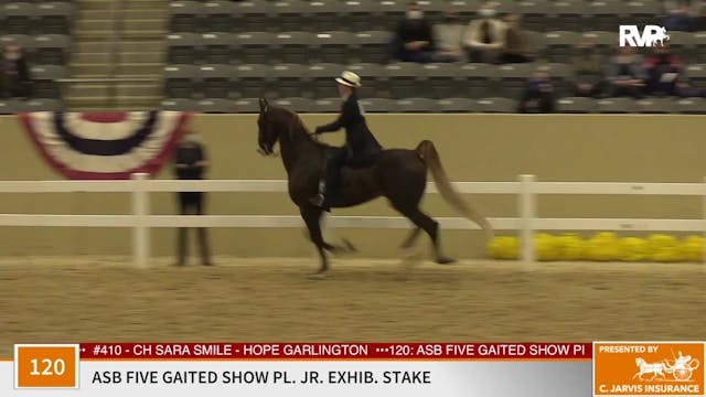 KFC 2020 - Class 120 Junior Exhibitor...