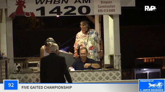 2020 MCF - Class 92 Five Gaited Champ...