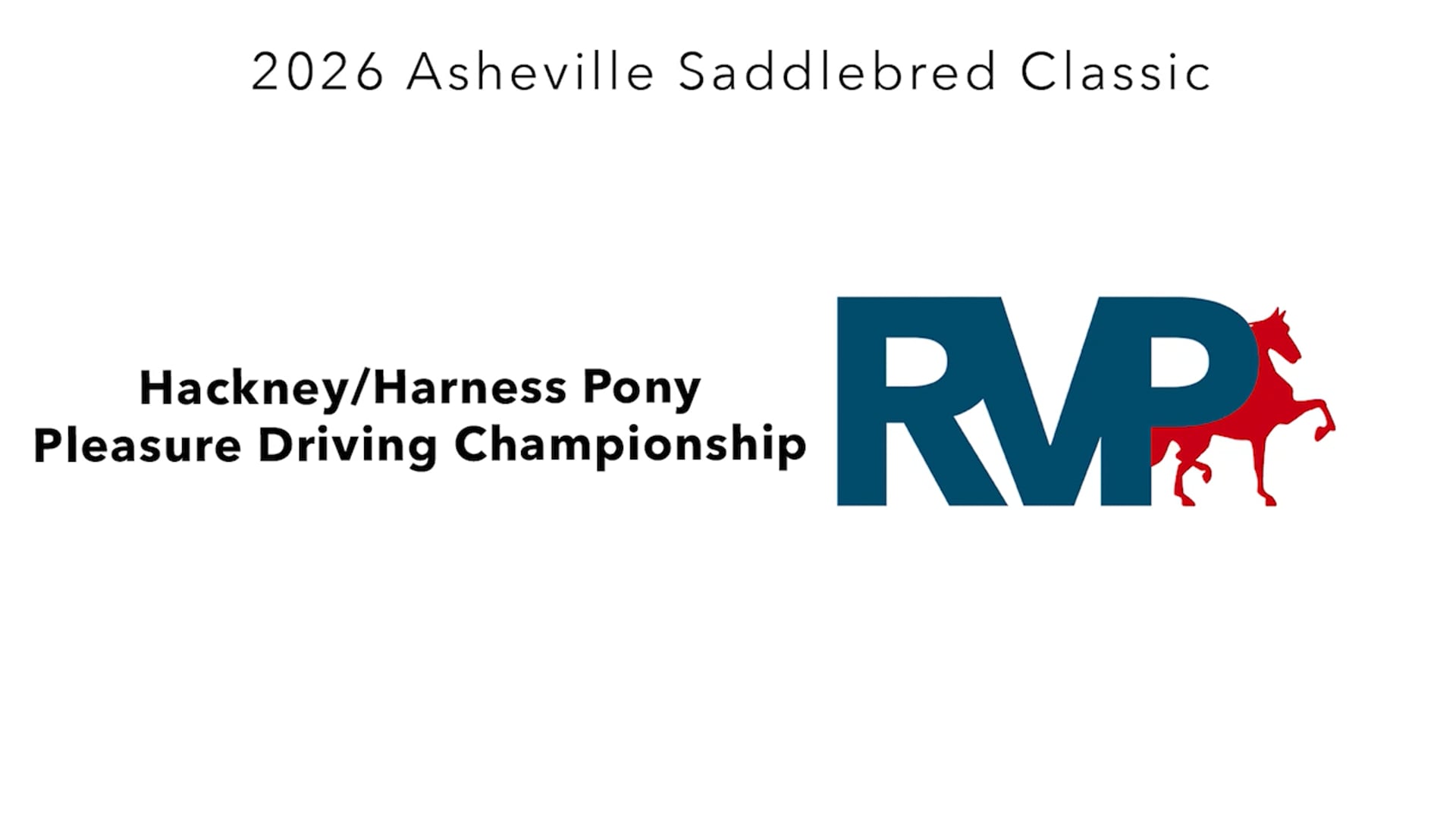 ASC26 - Class 93 - Hackney-Harness Pony Pleasure Driving Championship