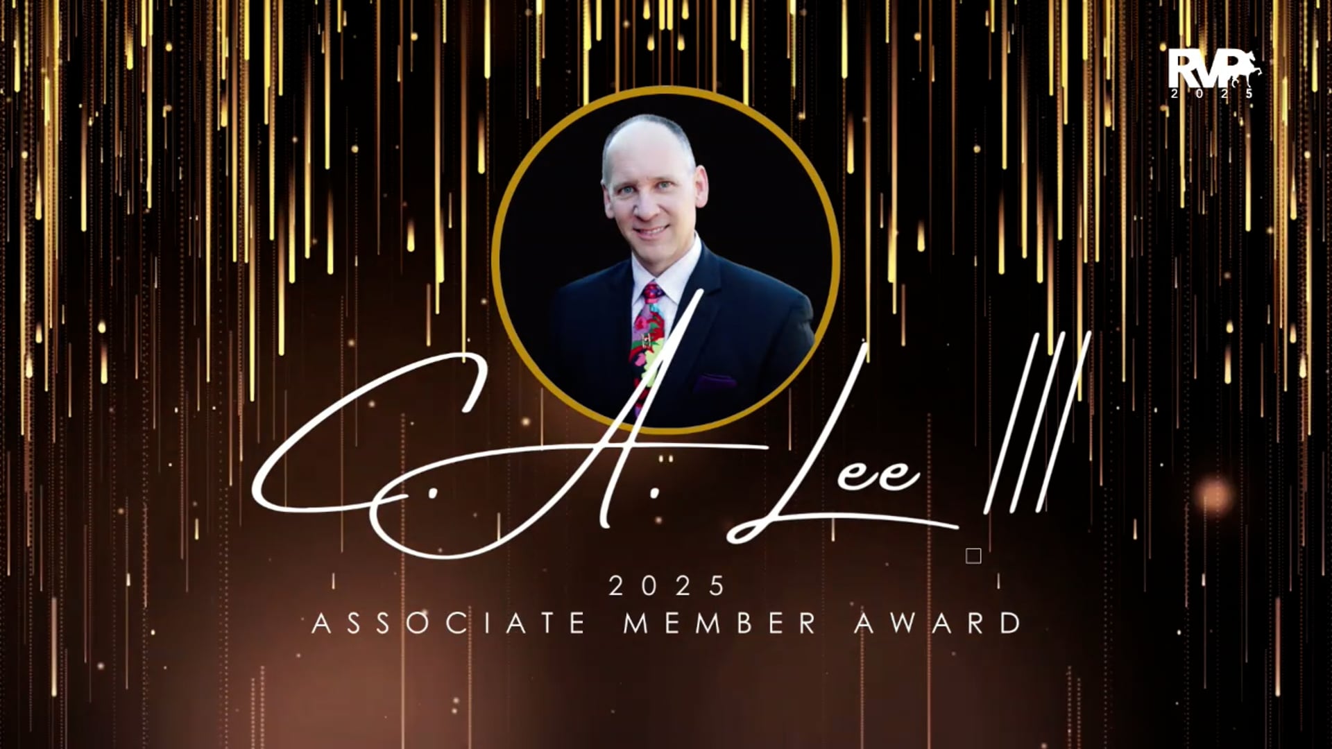 2025 UPHA Associate Member Award - C.A. Tony Lee