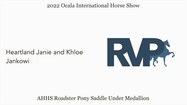 OIHS22 - 72 - Heartland Janie and Khl...