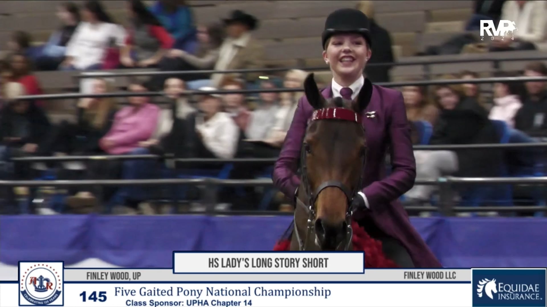 AR24 - Class 145 - HS Lady's Long Story Short and Finley Wood, Up