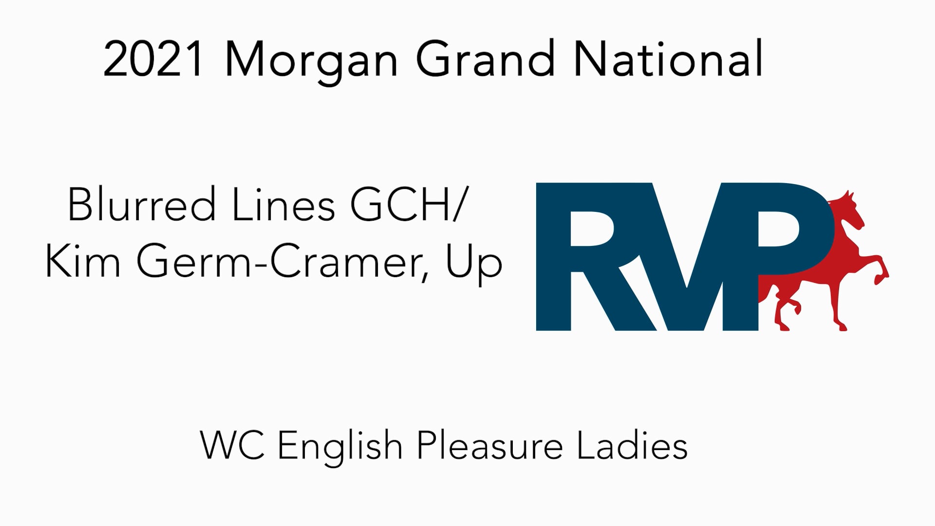 MGN21 - Class 253 - Blurred Lines GCH- Kim Germ-Cramer, Up