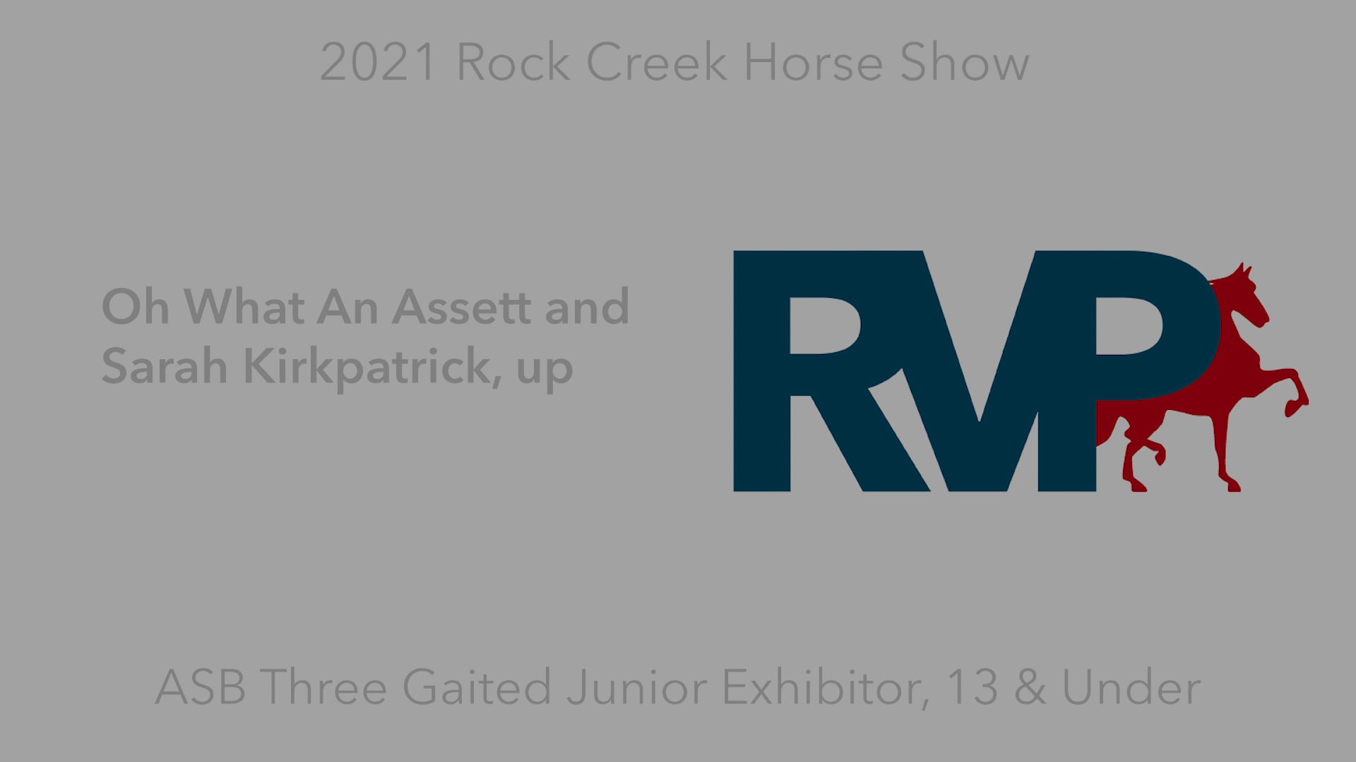 RC21 - Class 58 - Oh What An Assett and Sarah Kirkpatrick, up