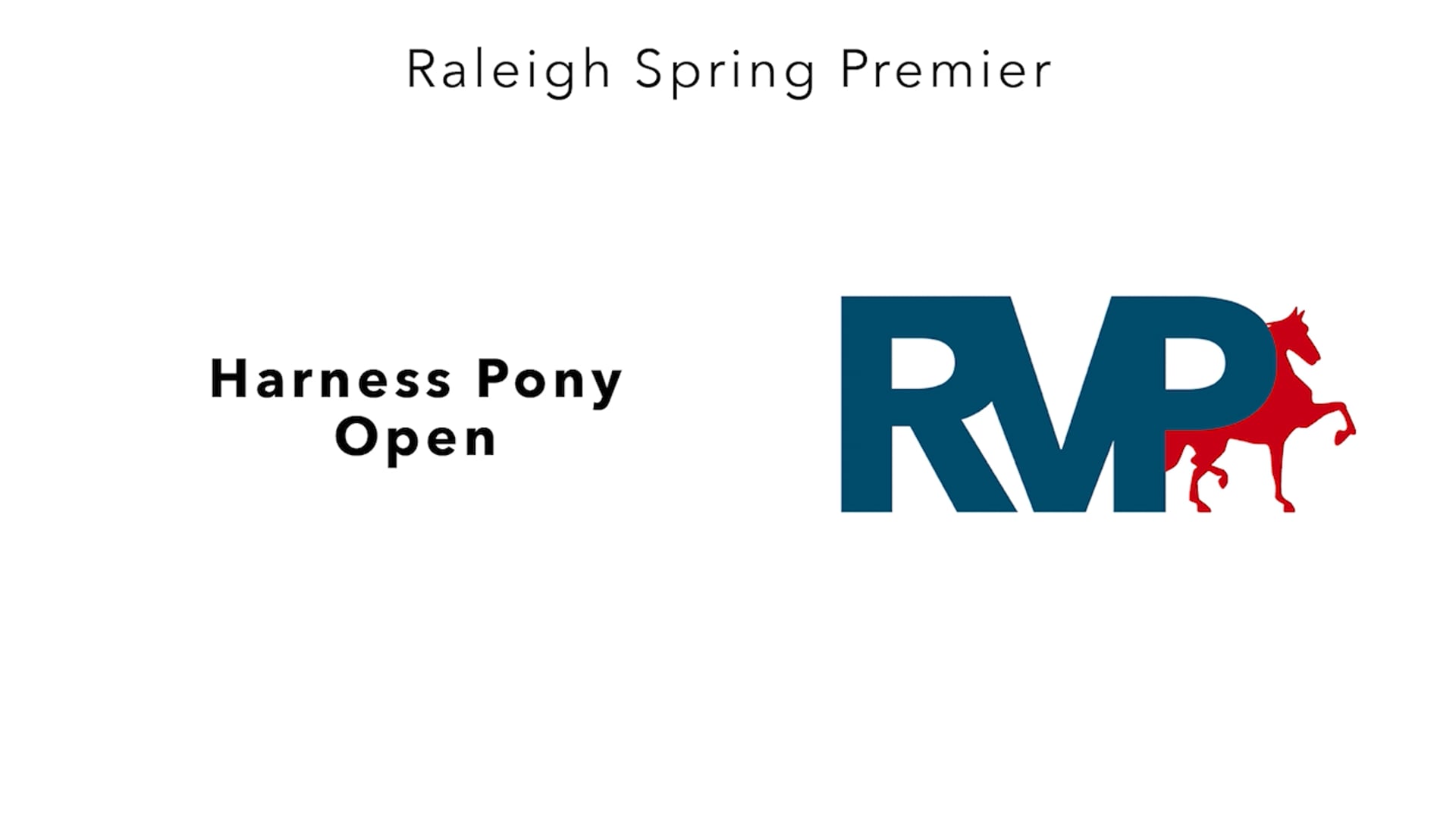 RSP25 - Class 29 - Harness Pony Open