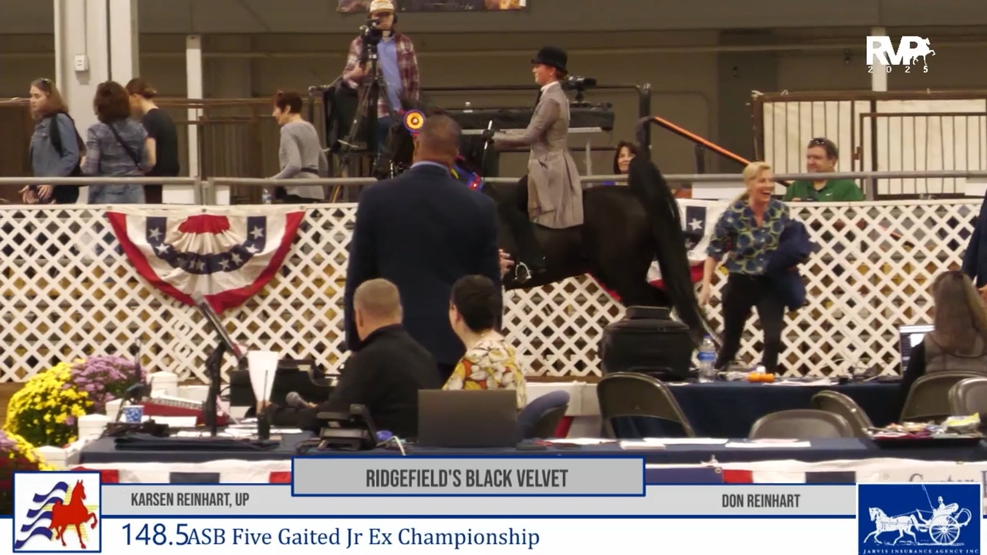 AAC25 - Class 148.5 - Ridgefield's Black Velvet and Karsen Reinhart, Up