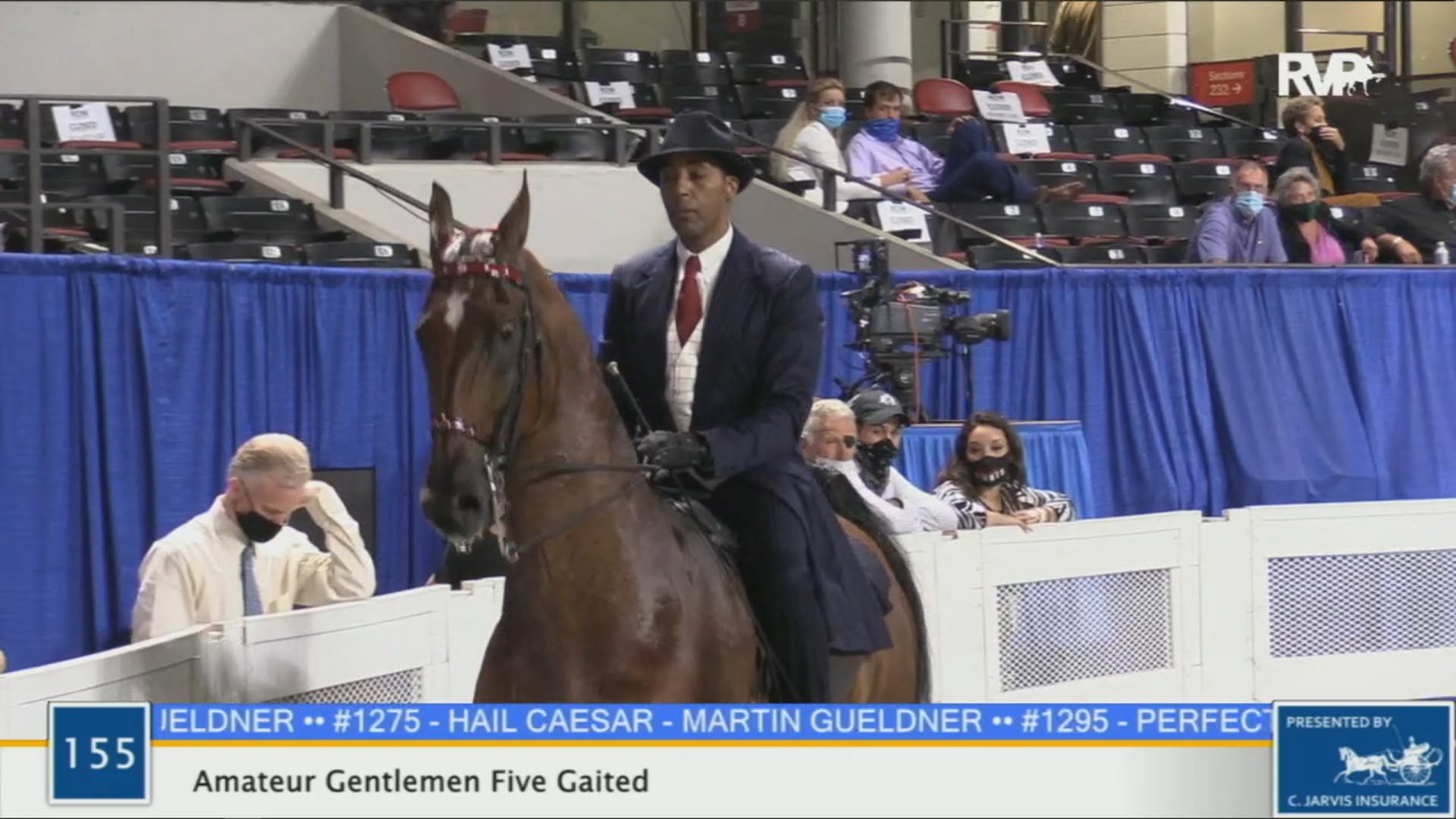 WCHS 2020 Class 155 - Amateur Gentlemen Five-Gaited
