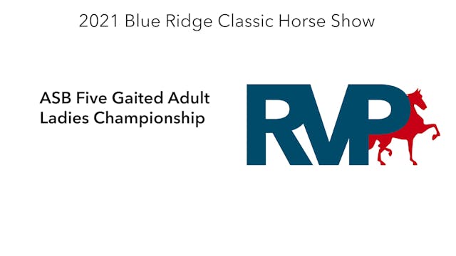 BR21 - Class 190 - ASB Five Gaited Ad...