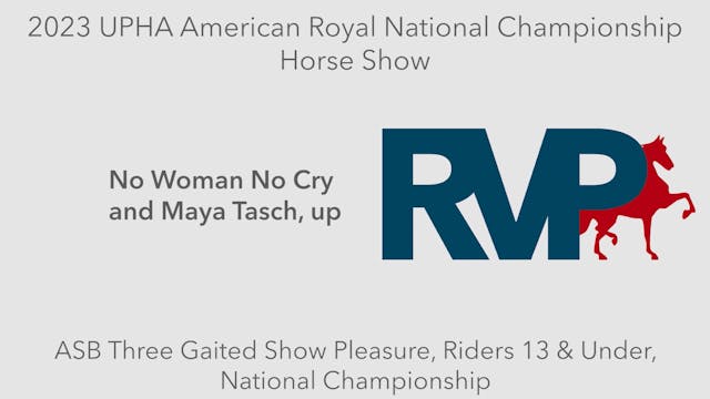 AR23 - Class 142 - No Woman No Cry an...