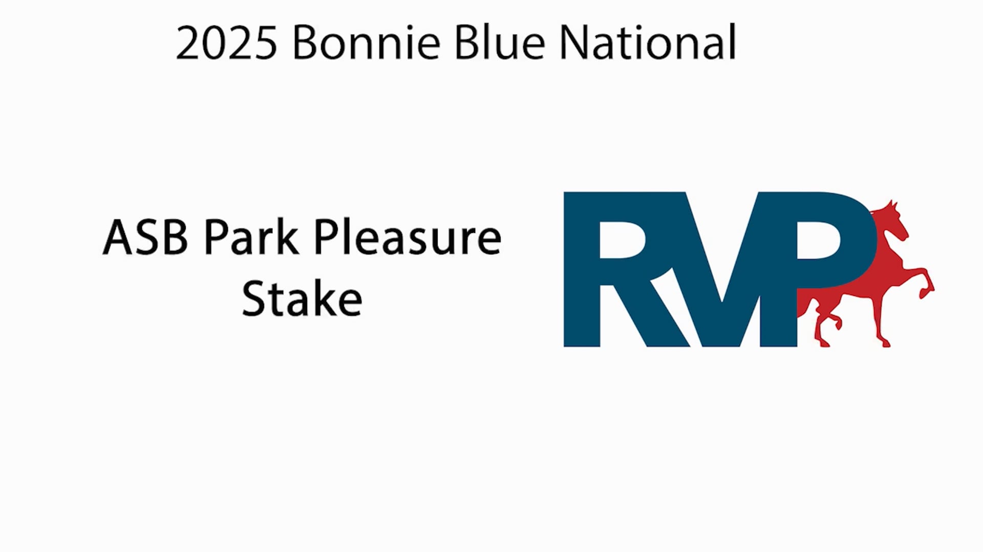 BB25 - Class 109 - ASB Park Pleasure Stake