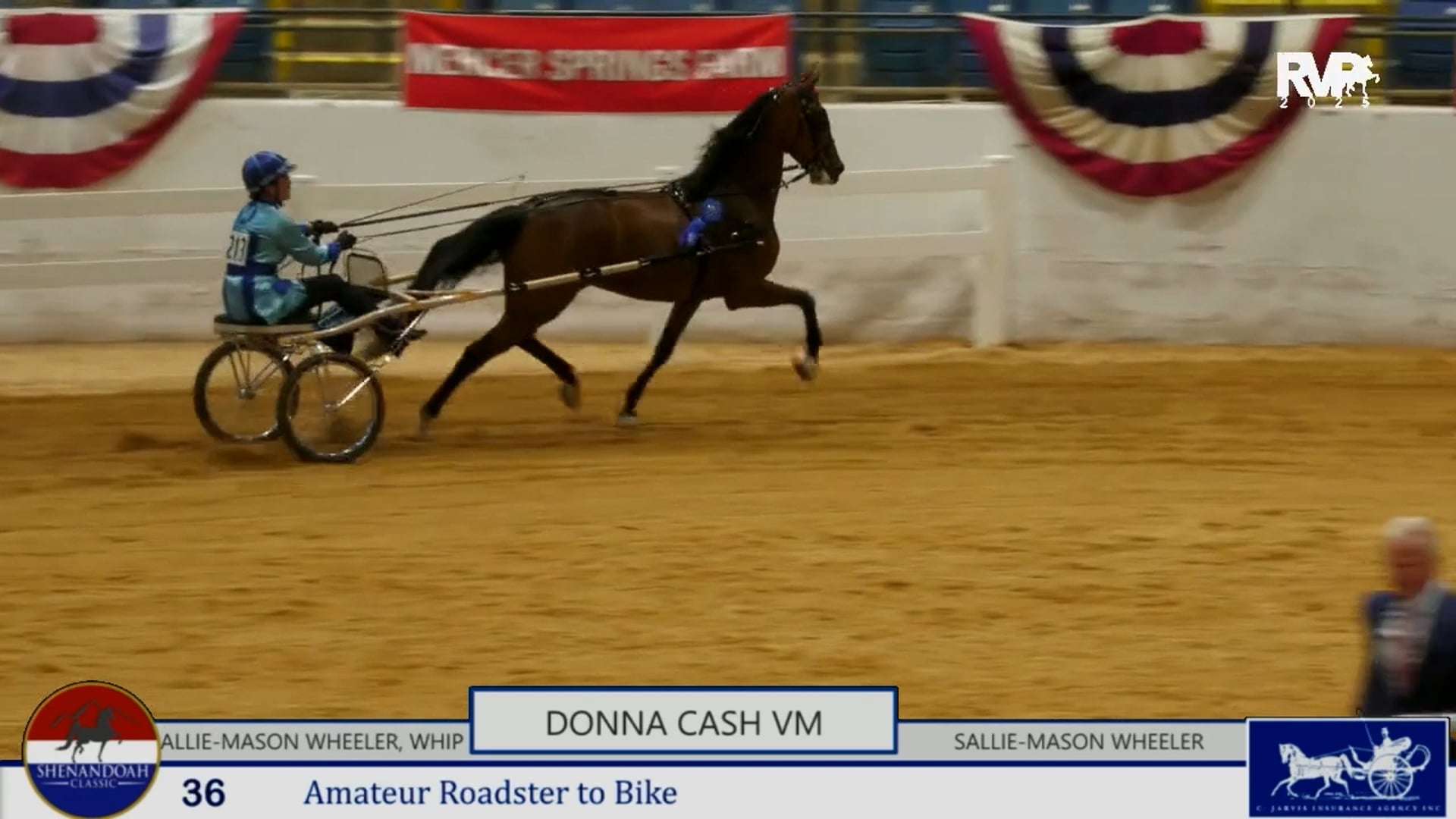 SC25 - Class 36 - Donna Cash VM and Sallie Mason Wheeler, Whip