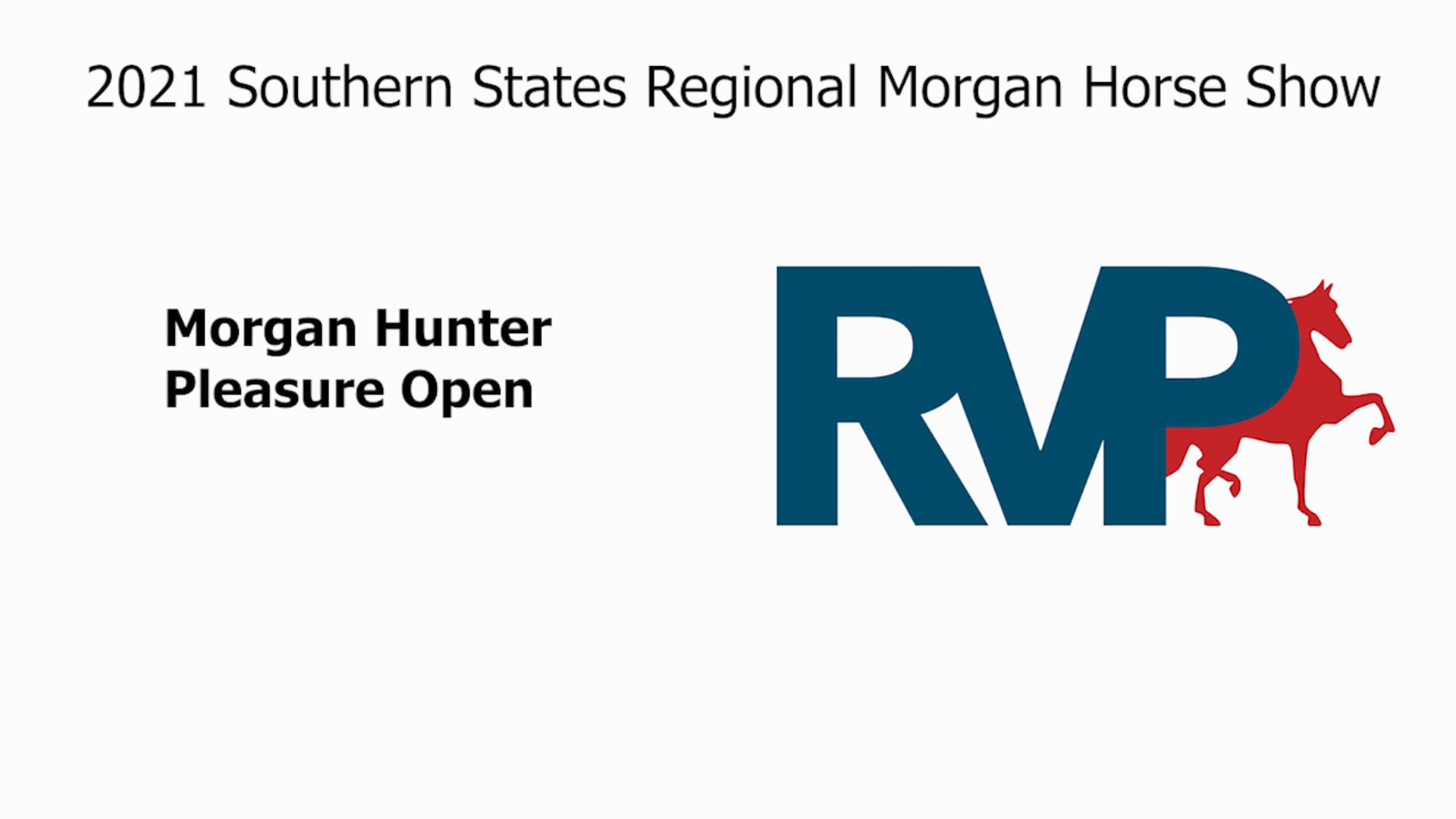 SS21 - Class 56 - Morgan Hunter Pleasure Open