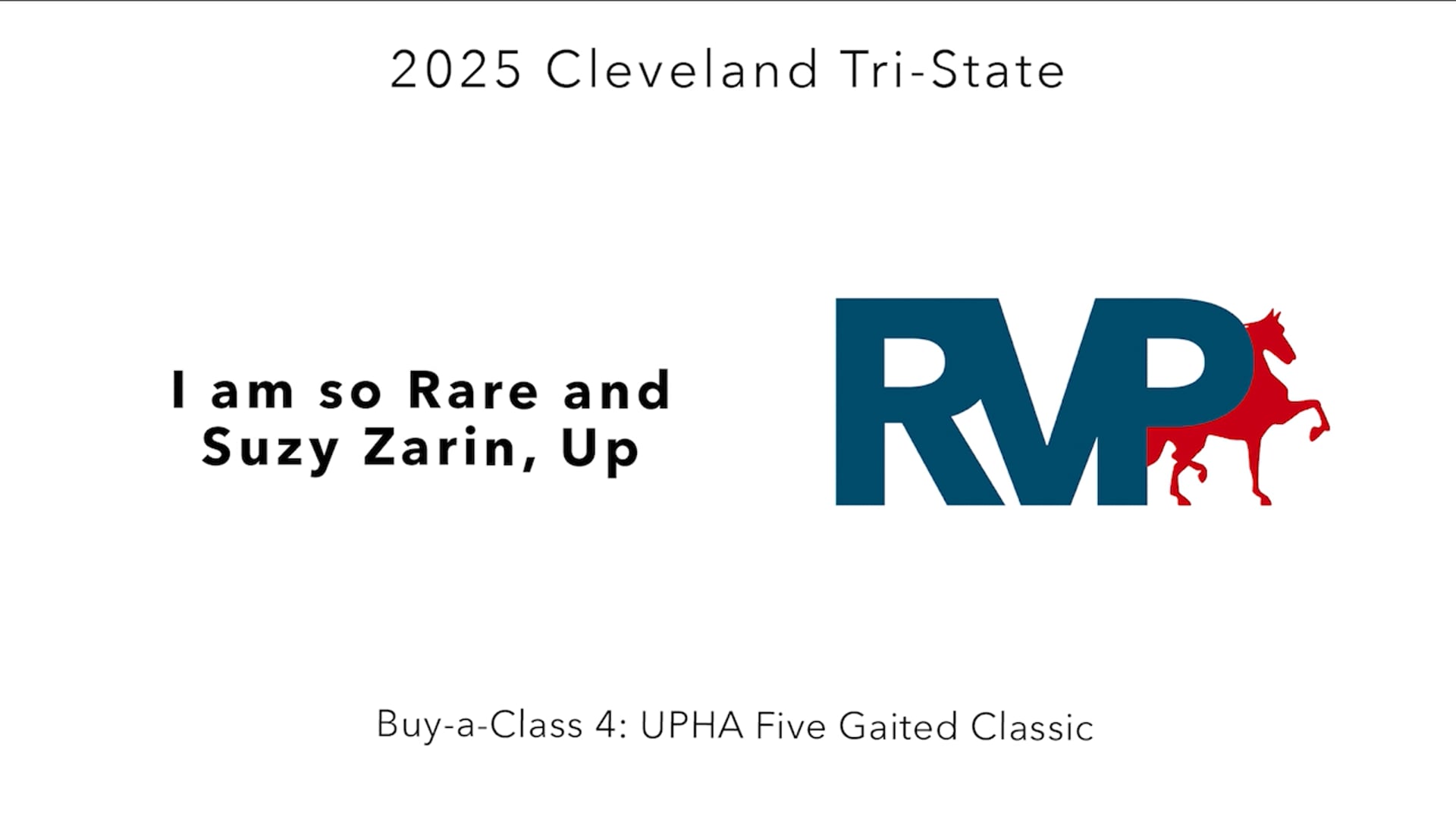 CTS25 - Class 102 - I am so Rare and Suzy Zarin, Up