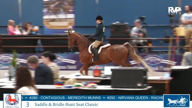 MC25 - Class 3 - Saddle & Bridle Hunt...