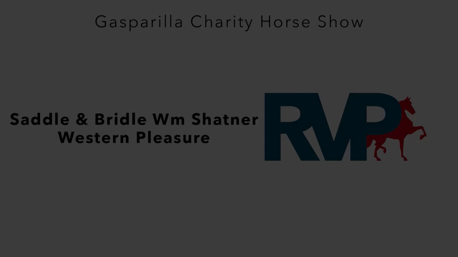 GC25 - Class 56 - Saddle & Bridle Wm Shatner Western Pleasure