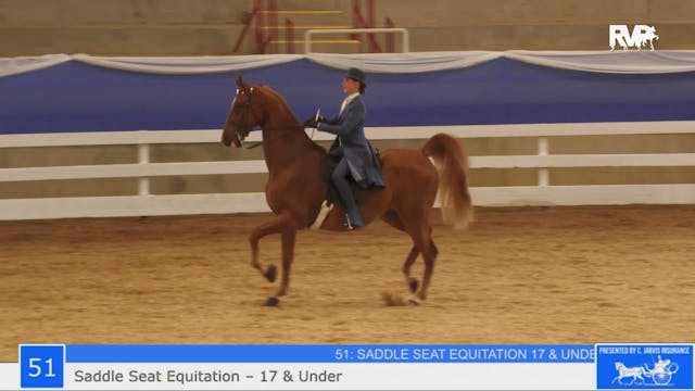 ASF23 - Class 51 -  Saddle Seat Equit...