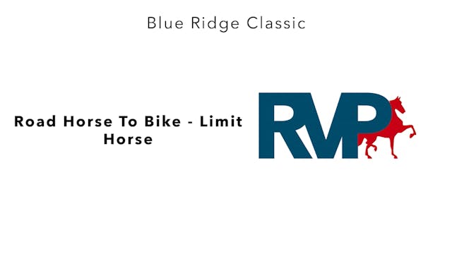 BR24 - Class 9 - Road Horse To Bike -...