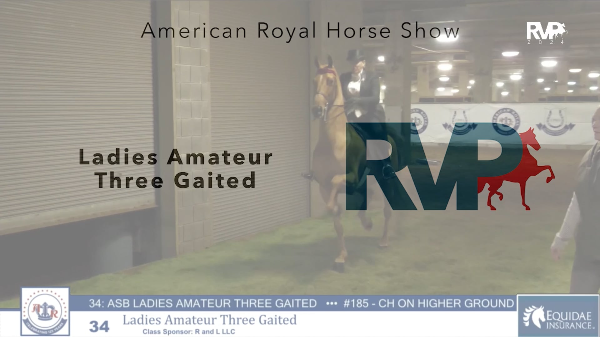 AR24 - Class 34 - Ladies Amateur Three Gaited
