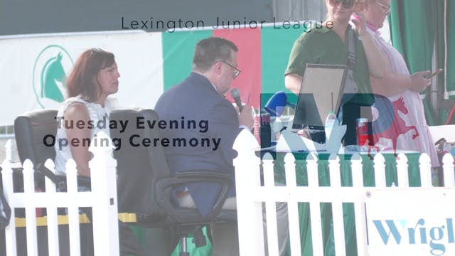 LJL24 - Tuesday Evening Opening Ceremony