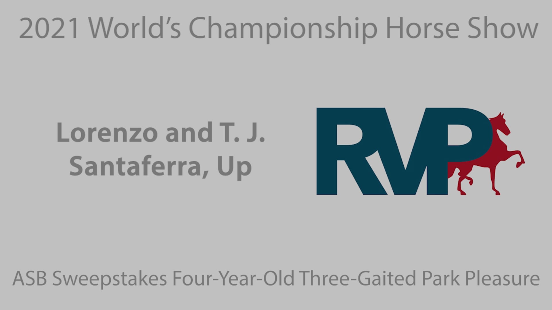 WCHS21 - Class 33 - Lorenzo and T. J. Santaferra, Up