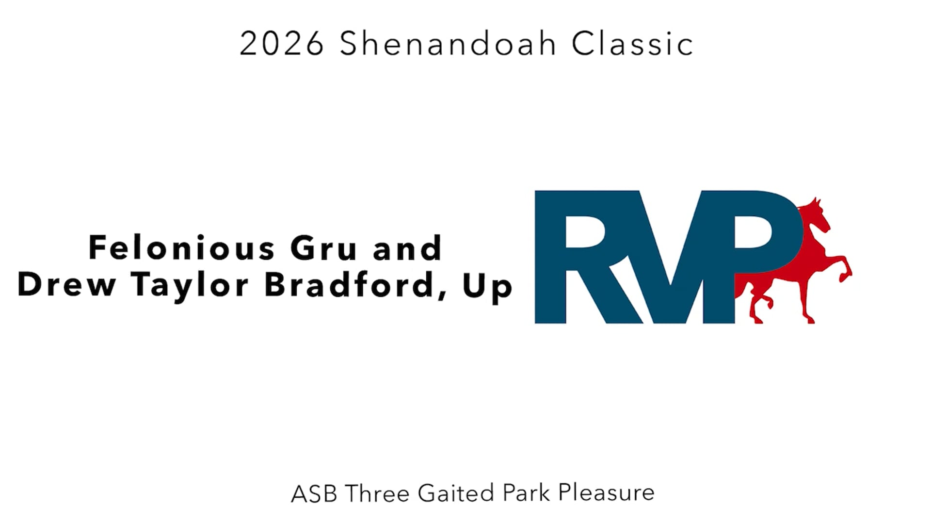 SC26 - Class 39 - Felonious Gru and Drew Taylor Bradford, Up