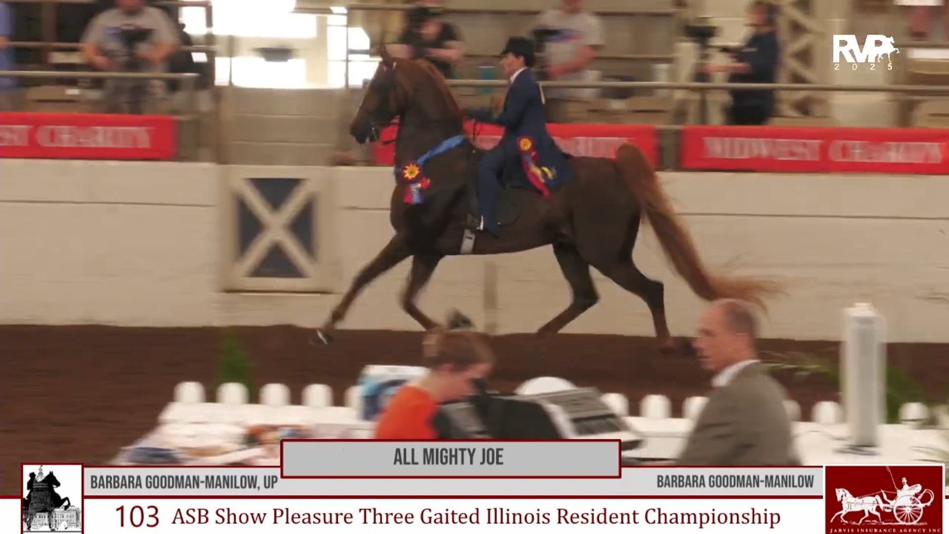 MW25 - Class 103 - All Mighty Joe and Barbara Goodman-Manilow, Up