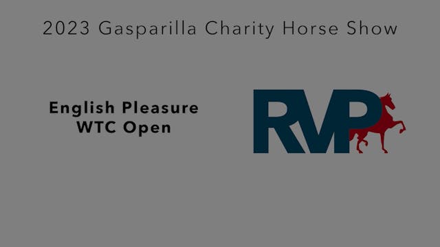 GASP23-Class 2 - English Pleasure WTC...