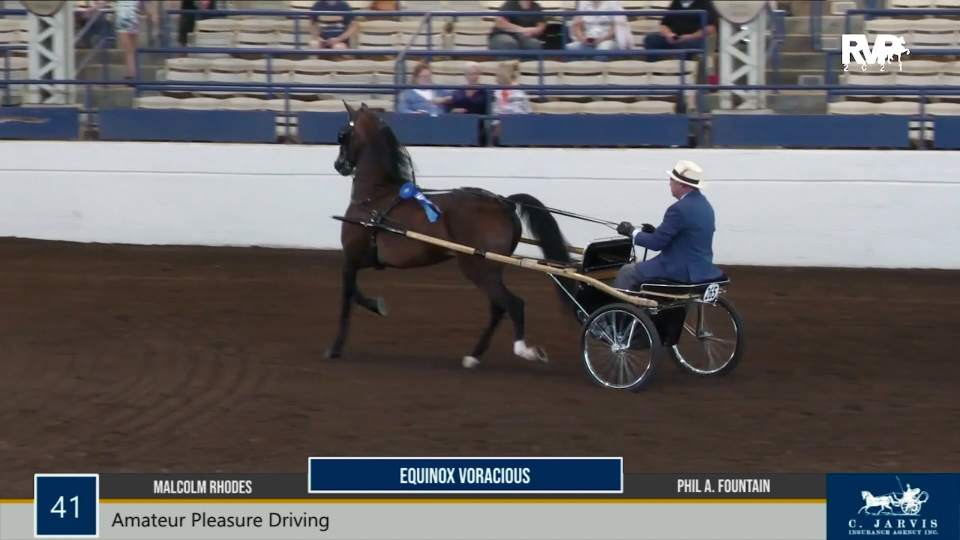 MJ21 - Class 41 - Equinox Voracious and Malcolm Rhodes, whip