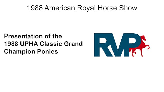 1988 AR - Presentation of the  1988 U...