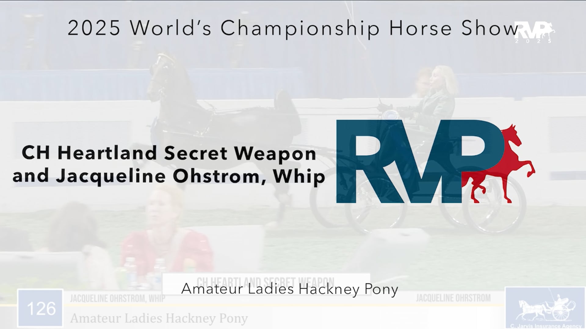 WCHS25 - Class 126 - CH Heartland Secret Weapon and Jacqueline Ohstrom, Whip