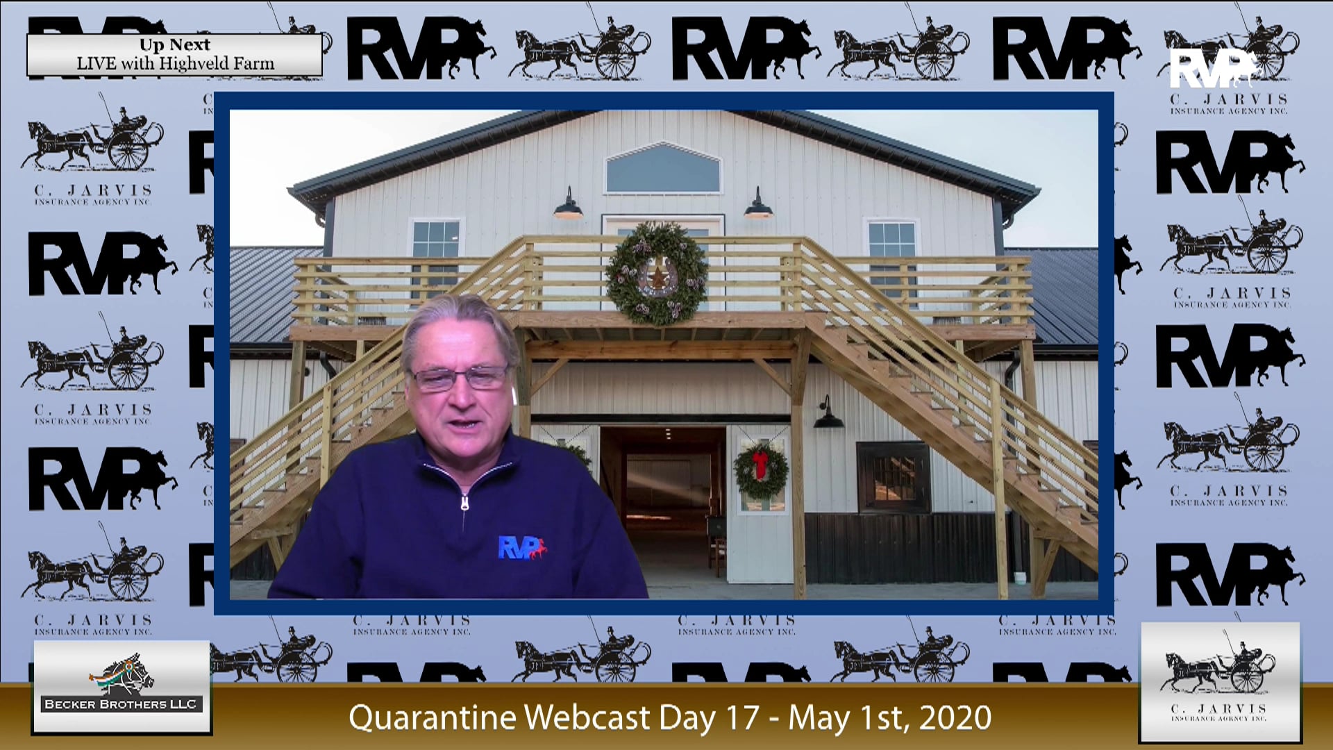 Quarantine Webcast - May 1 - Day 17