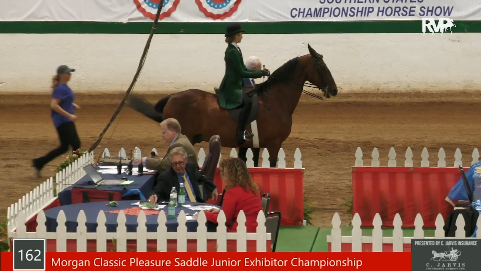 SS21 - Class 162 - Morgan Classic Pleasure Saddle Junior Exhibitor Championship