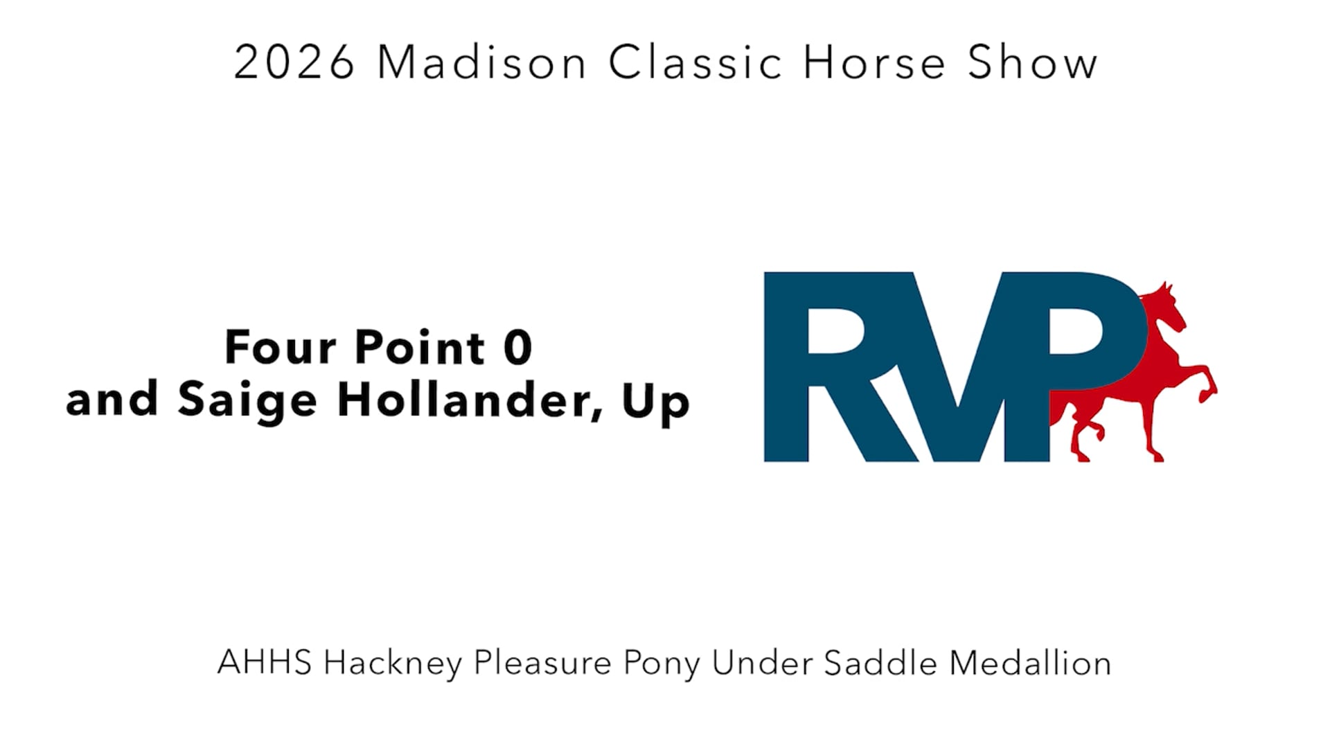MC26 - Class 21A - Four Point 0 and Saige Hollander, Up
