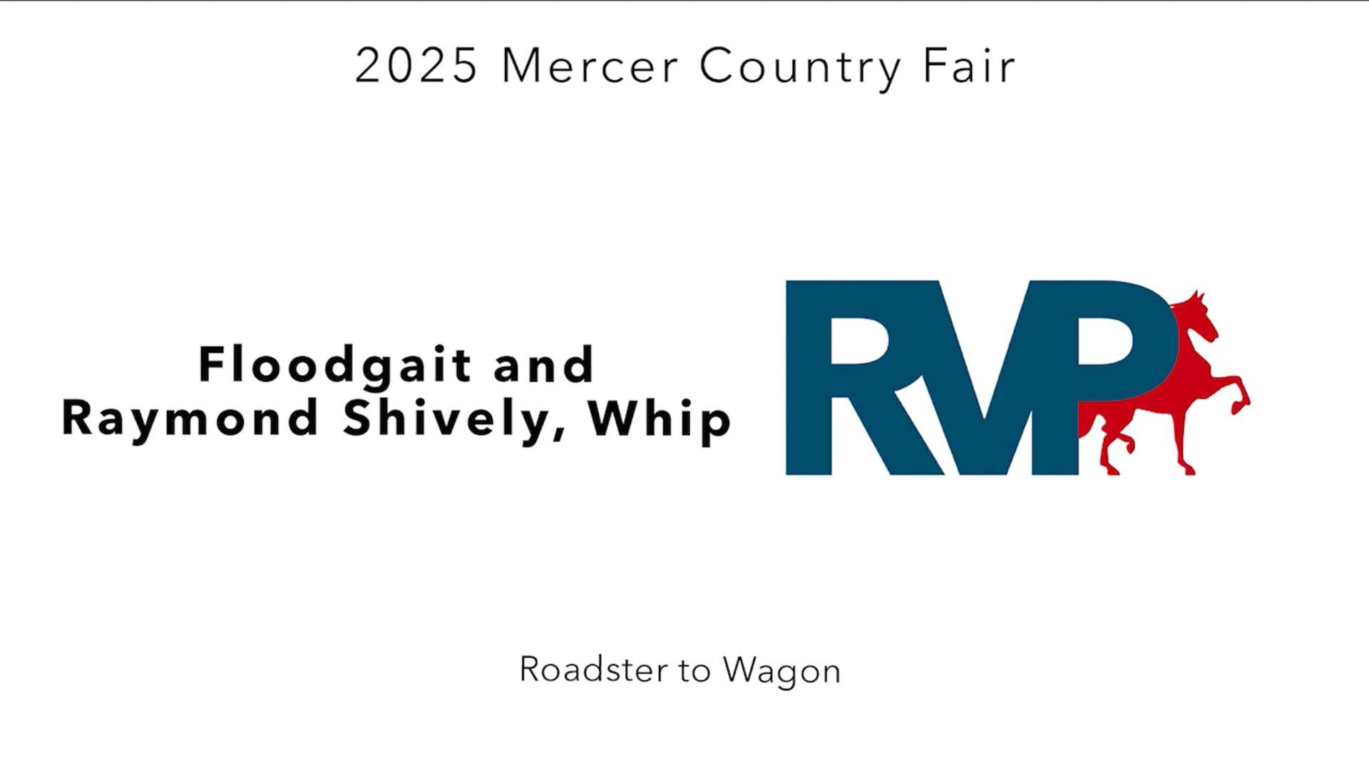 MCF25 - Class 44 - Floodgait and Raymond Shively, Whip