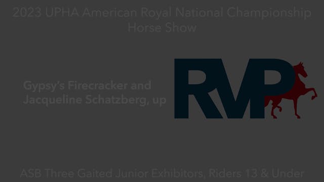 AR23 - Class 98 - Gypsy’s Firecracker...