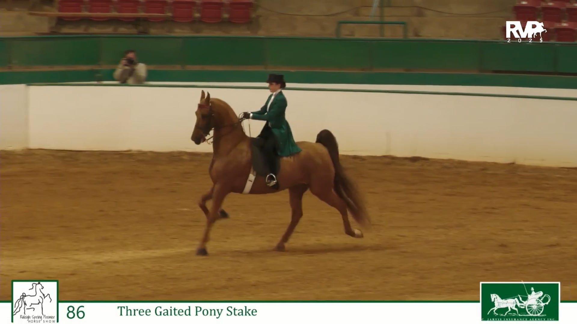 RSP25 - Class 86 - Three Gaited Pony Stake