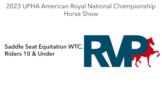AR23 - Class 174 - Saddle Seat Equita...