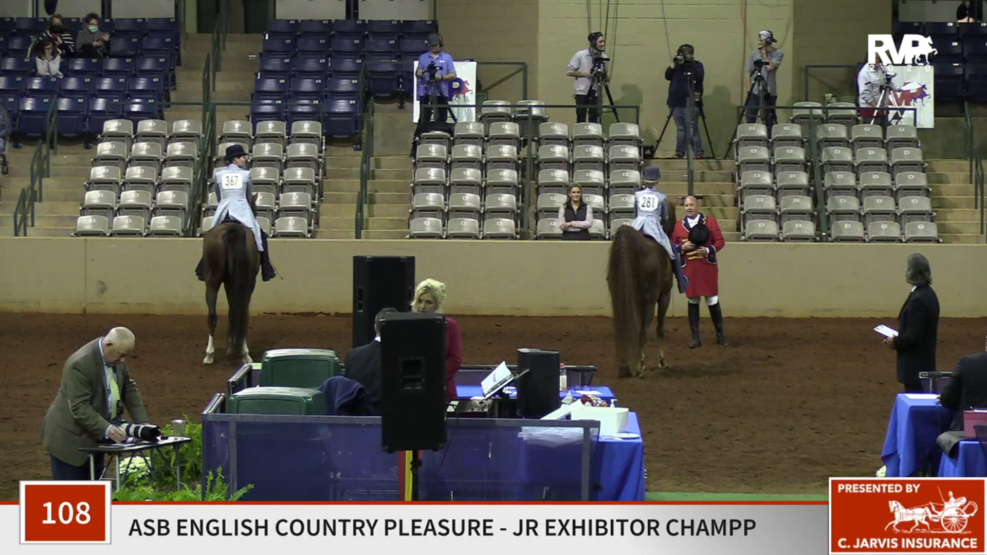 2020 SSFF - Class 108 ASB English Country Pleasure
Junior Exhibitor Championship