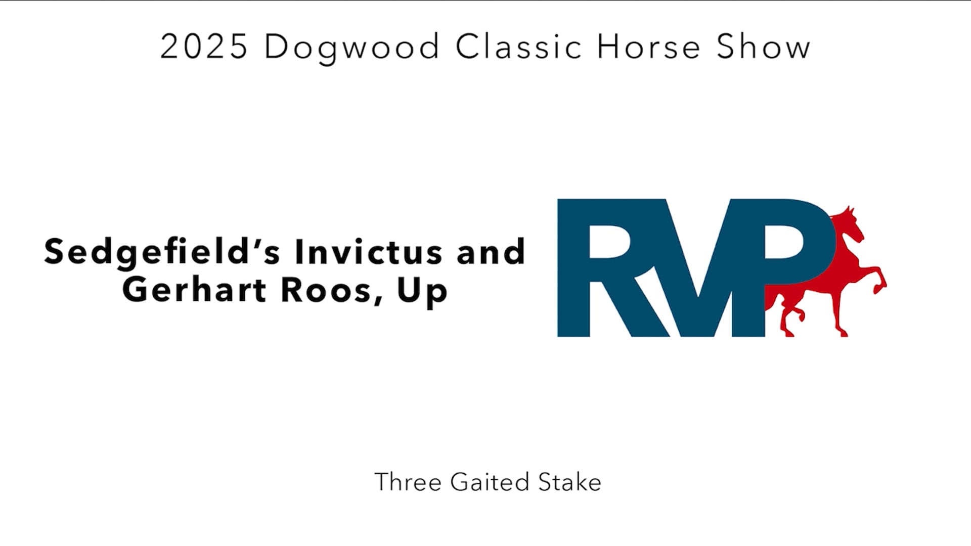 DC25 - Class 64 - Sedgefield's Invictus and Gerhart Roos, Up