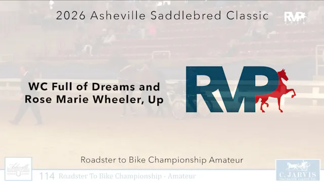 ASC26 - Class 114 - WC Full of Dreams...