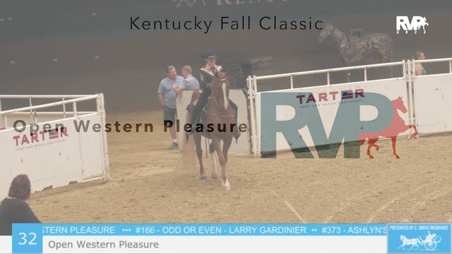 KFC23 - Class 32 - Open Western Pleasure