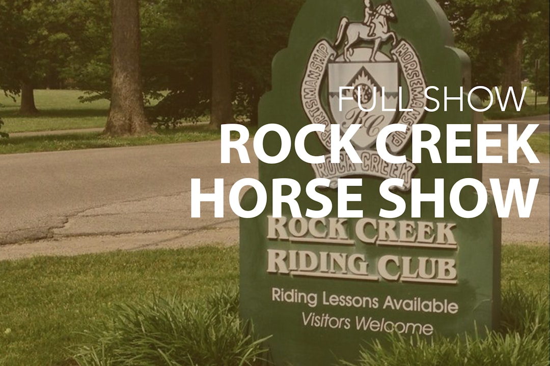Rock Creek Horse Show Richfield Video Archive