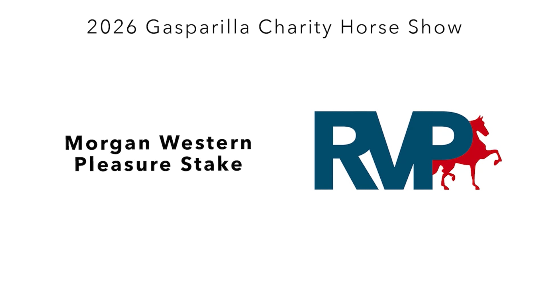 GC26 - Class 119 - Morgan Western Pleasure Stake