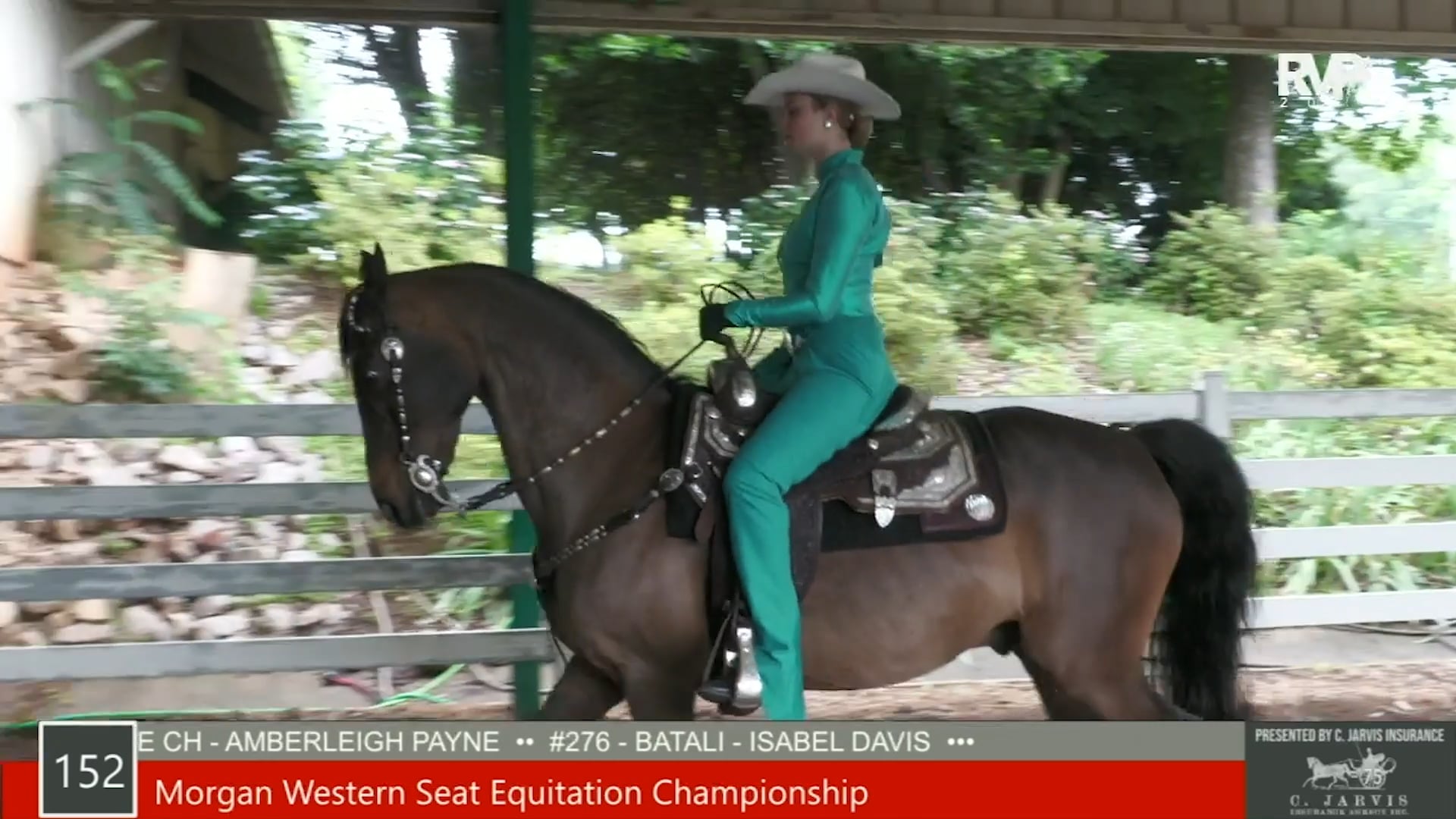 SS21 - Class 152 - Morgan Western Seat Equitation Championship