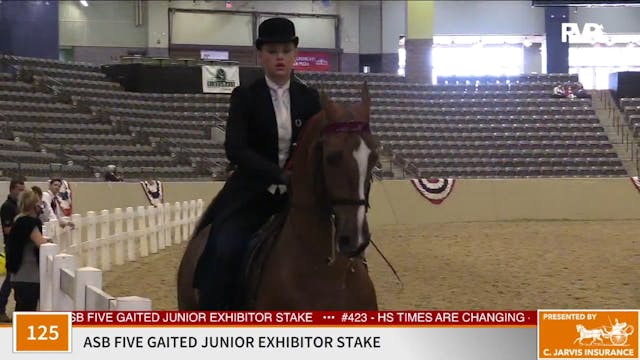 KFC 2020 - Class 125 Junior Exhibitor...
